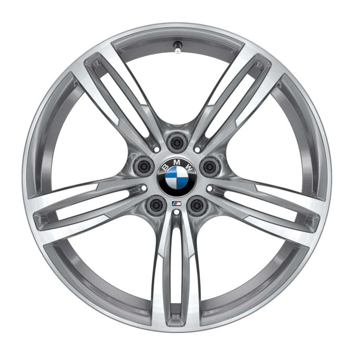 Genuine BMW 437M Alloy Wheels | Diamond Cut Ferric Grey
