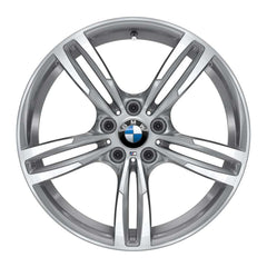 Genuine BMW 437M Alloy Wheels In Ferric Grey With Diamond Cut Finish For BMW F80 M3, F82 M4 & F87 M2