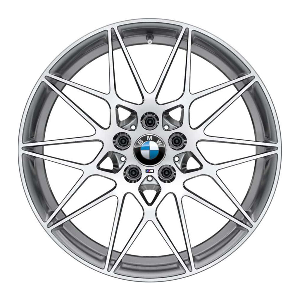 Genuine BMW OEM 666M Alloy Wheels | Ferric Grey Diamond Cut