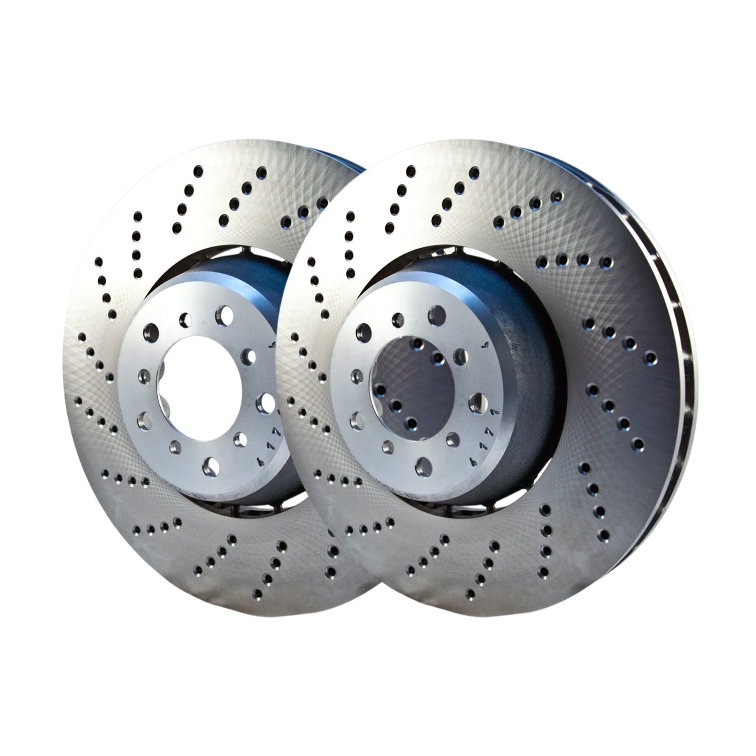 Genuine BMW E60 M5 & E63 M6 Front Brake Discs OEM Pair 34112282805 & 34112282806