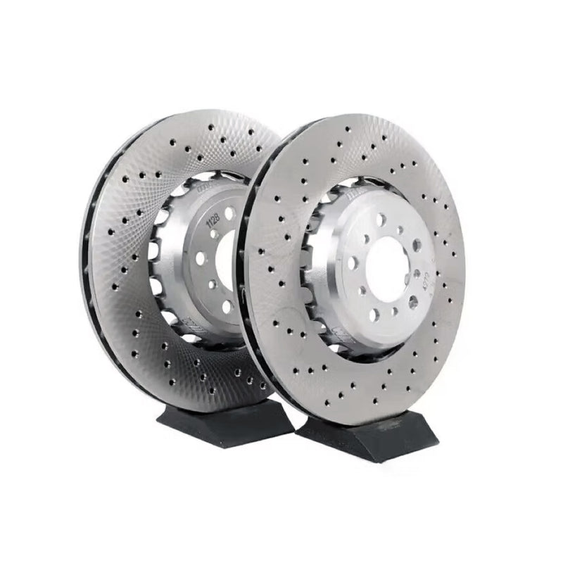 Genuine BMW E90 E92 E93 M3 & 1M OEM Front Brake Discs Pair 34112283385 & 34112283386