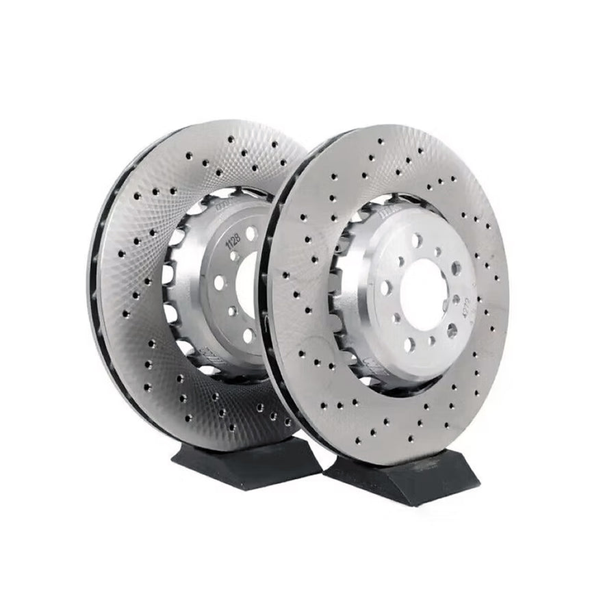 Genuine BMW E90 E92 E93 M3 & 1M OEM Front Brake Discs Pair 34112283385 & 34112283386