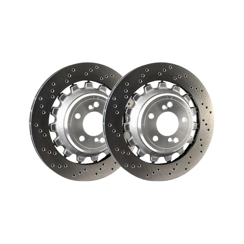 Genuine BMW F87 M2 Competition M Performance 380mm Rear Brake Discs 34118072019 34118072020
