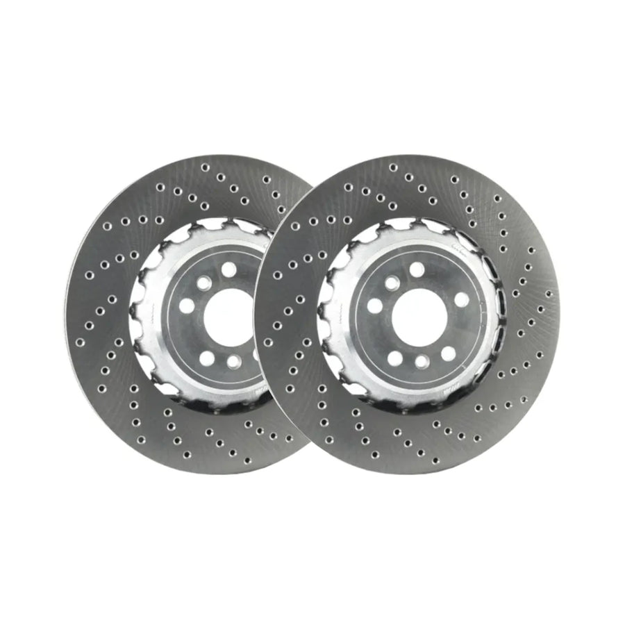 Genuine BMW F90 M5 & F91 F92 F93 M8 Rear Brake Discs Pair 34217991103 & 34217991104