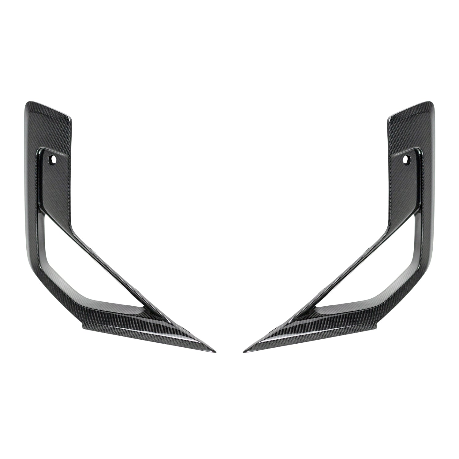 Genuine BMW F97 X3M & F98 X4M M Performance Carbon Fibre Front Air Inlet Ducts 51115A28F74 & 51115A28F75