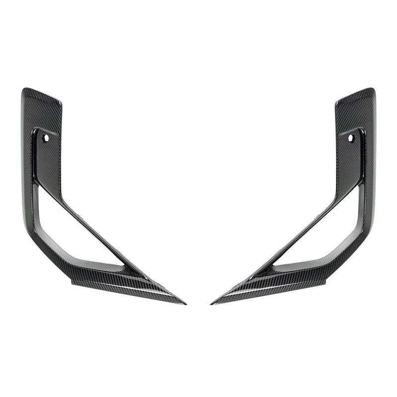 Genuine BMW F97 X3M & F98 X4M M Performance Carbon Fibre Front Air Inlet Ducts 51115A28F74 & 51115A28F75