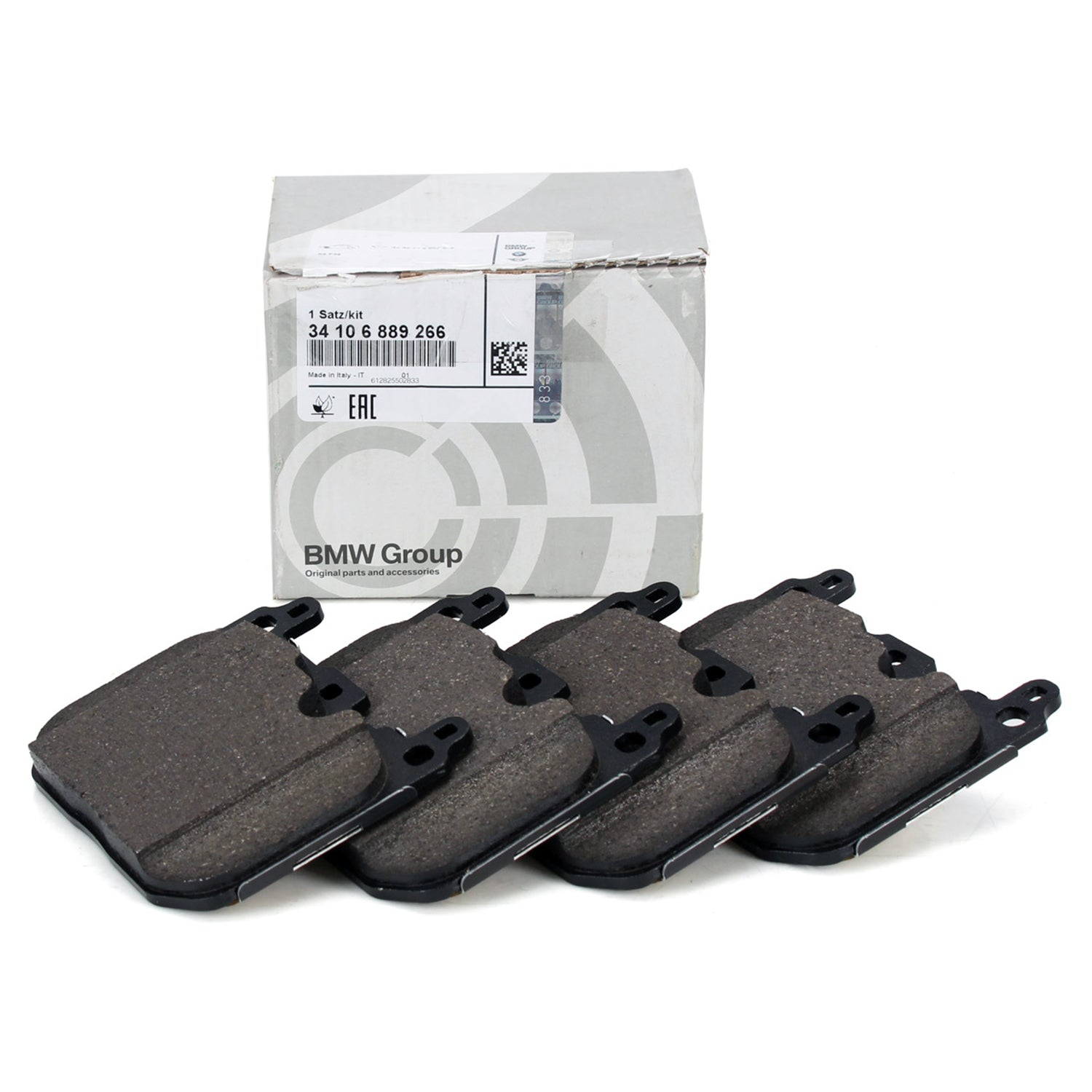 Genuine BMW OEM Front Brake Pads For BMW F40 M135i, F44 M235i, F48 X1, F39 X2 & more 34106889266
