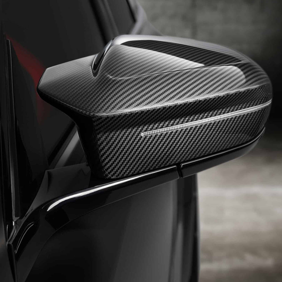 Genuine BMW M Performance Gloss Carbon Fibre Wing Mirror Caps For G45 X3, G60/G61 5 Series, G70 7 Series & G90/G99 M5
