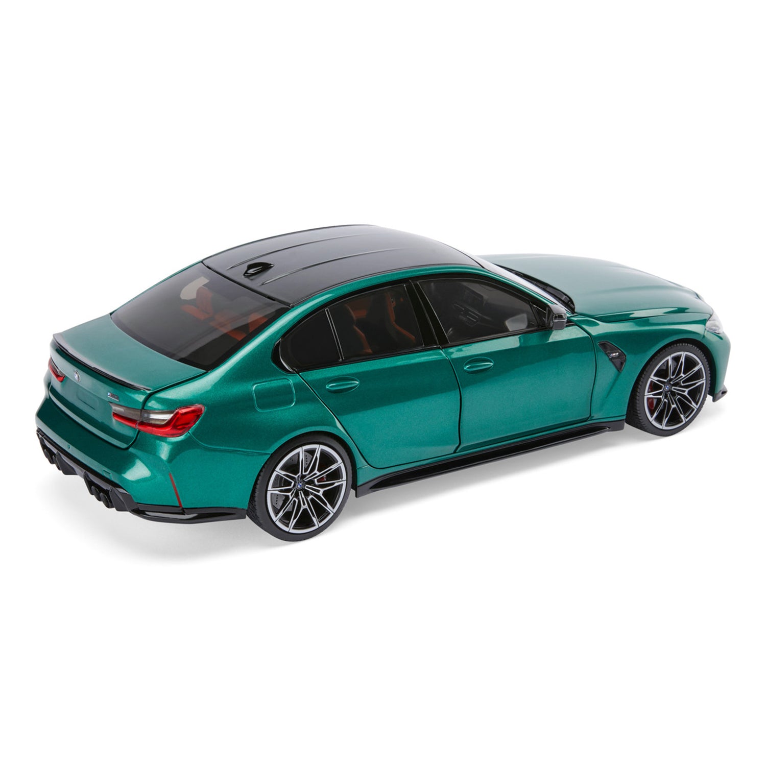 Genuine BMW G80 M3 Car Model 1:18 Scale In Green Metallic 80435A51948