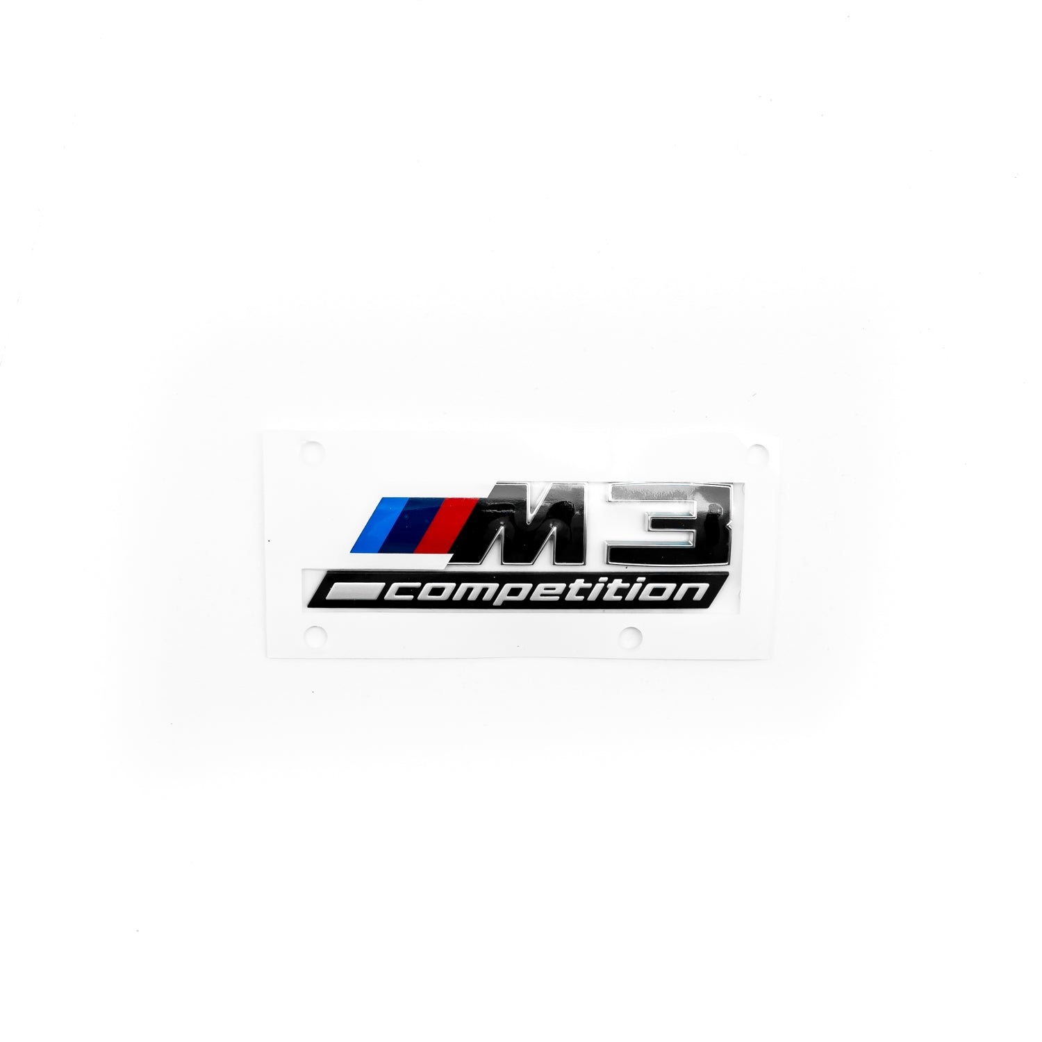 Genuine BMW G80 M3 Competition LCI Gloss Black Rear Badge