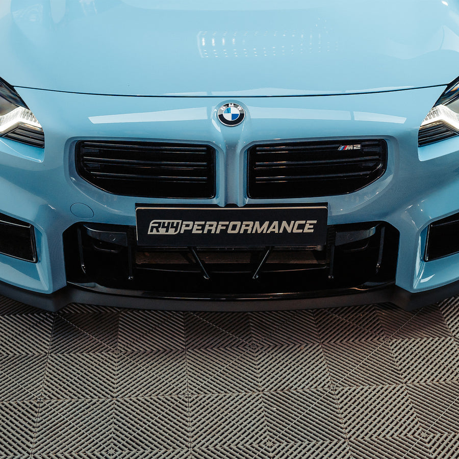 Genuine BMW G87 M2 CS OEM Front Splitter Installed