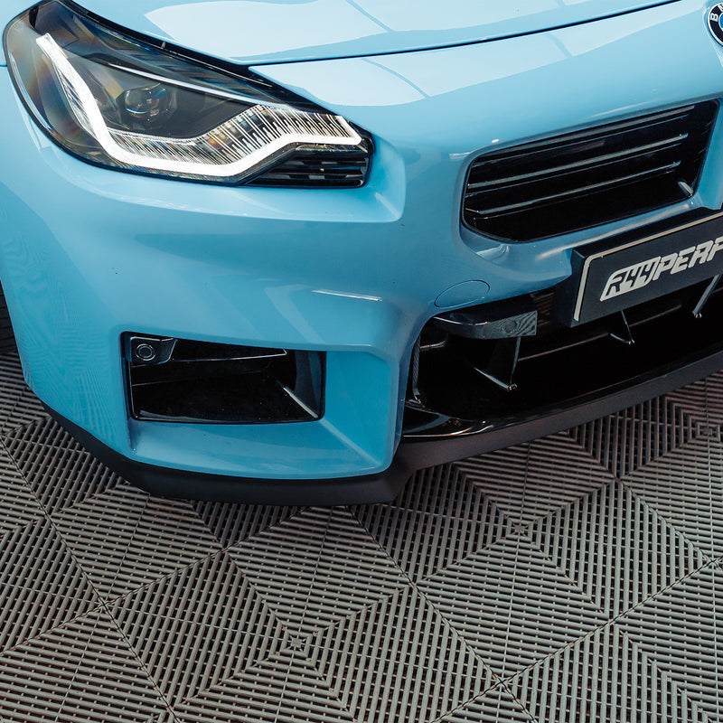 Genuine BMW G87 M2 CS OEM Front Splitter Installed