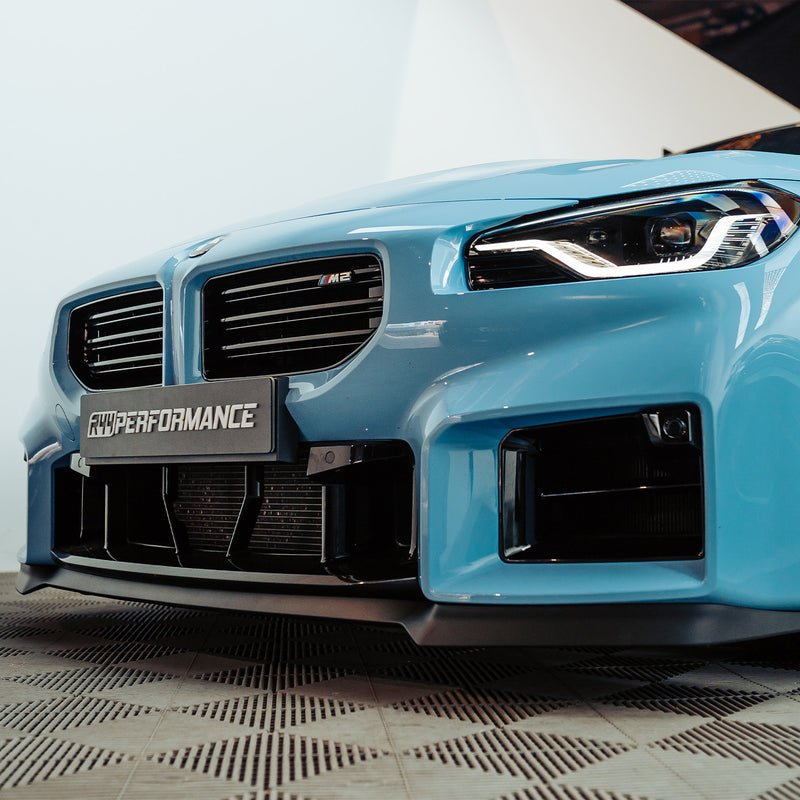 Genuine BMW G87 M2 CS OEM Front Splitter Installed