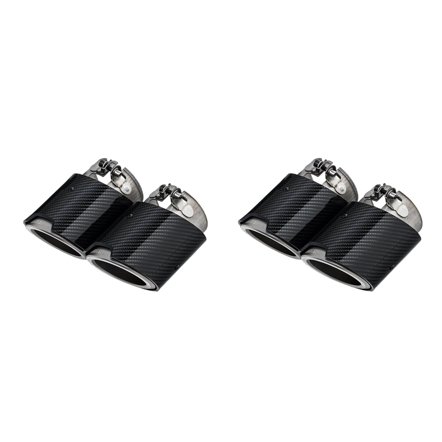 Genuine BMW G90 & G99 M5 M Performance Carbon Fibre & Titanium Exhaust Tips