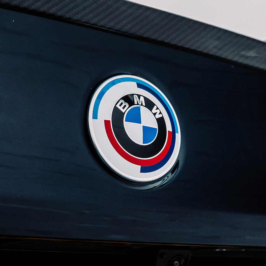 Genuine BMW G90 & G99 M5 50 Year Anniversary Heritage Rear Badge