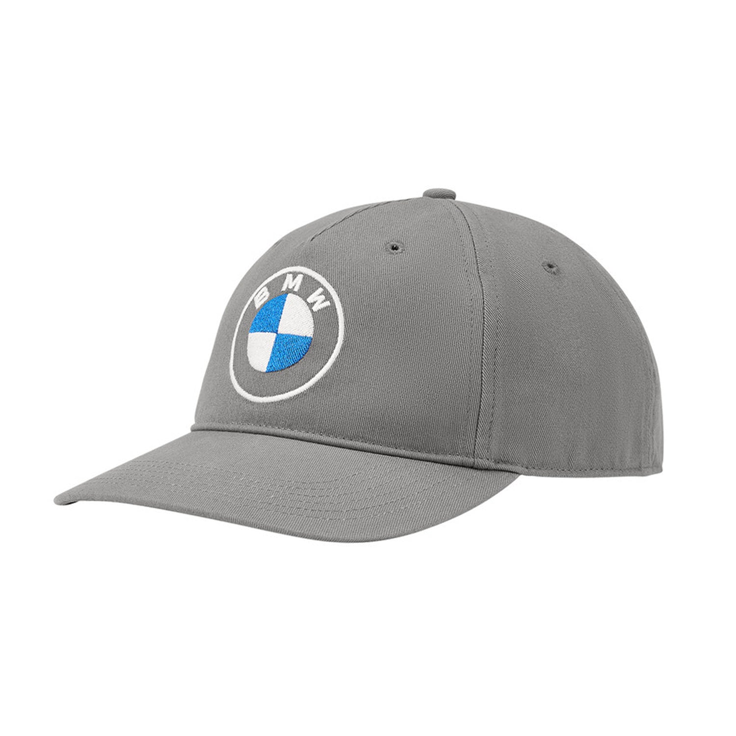 Genuine BMW Logo Baseball Cap Hat In Grey