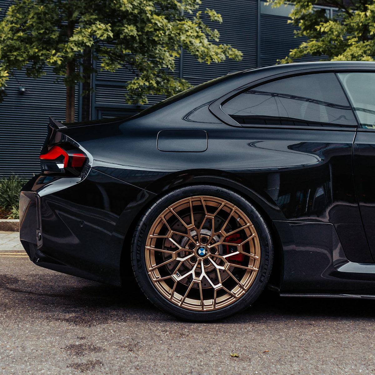 Genuine BMW M Performance 827M Alloy Wheels In Gold Bronze