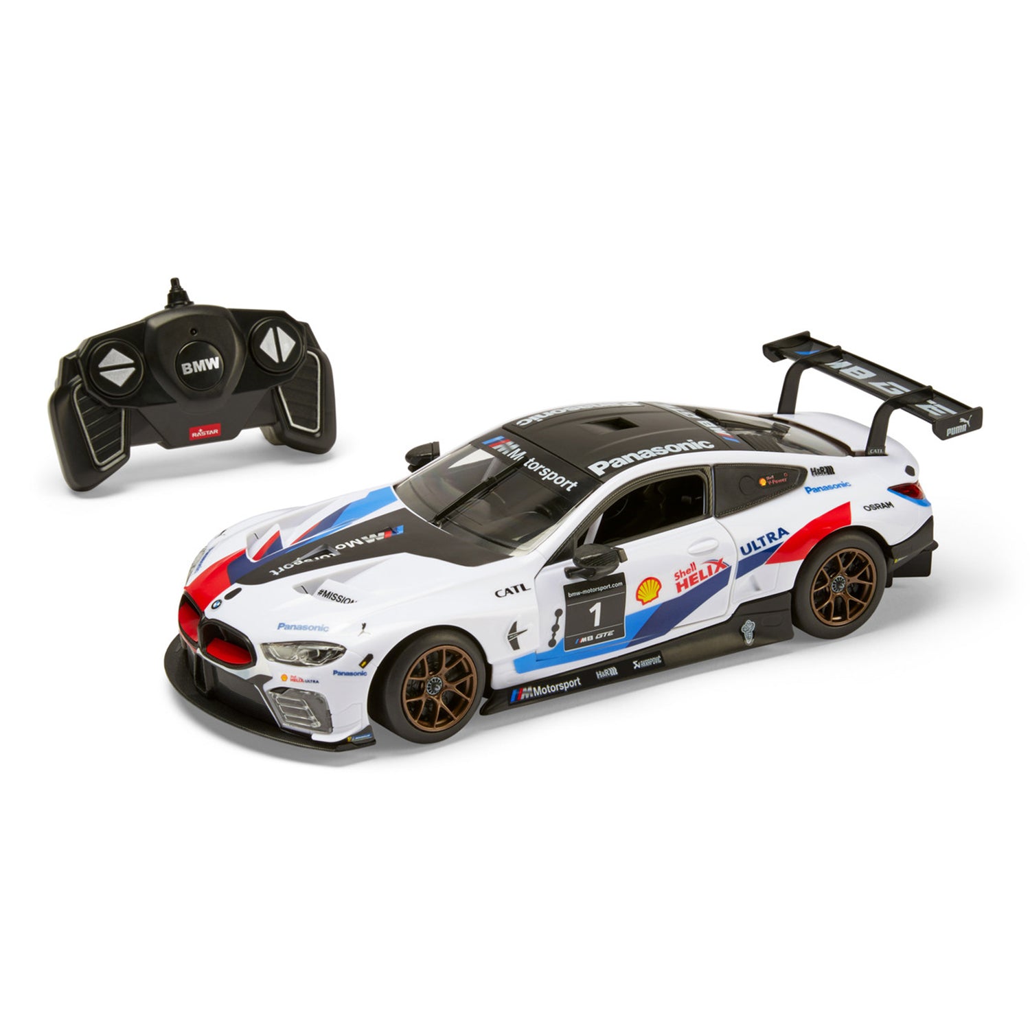 Genuine BMW M8 GTE 1:18 Scale Remote Control Car Model With Racing Livery 80445A627A0