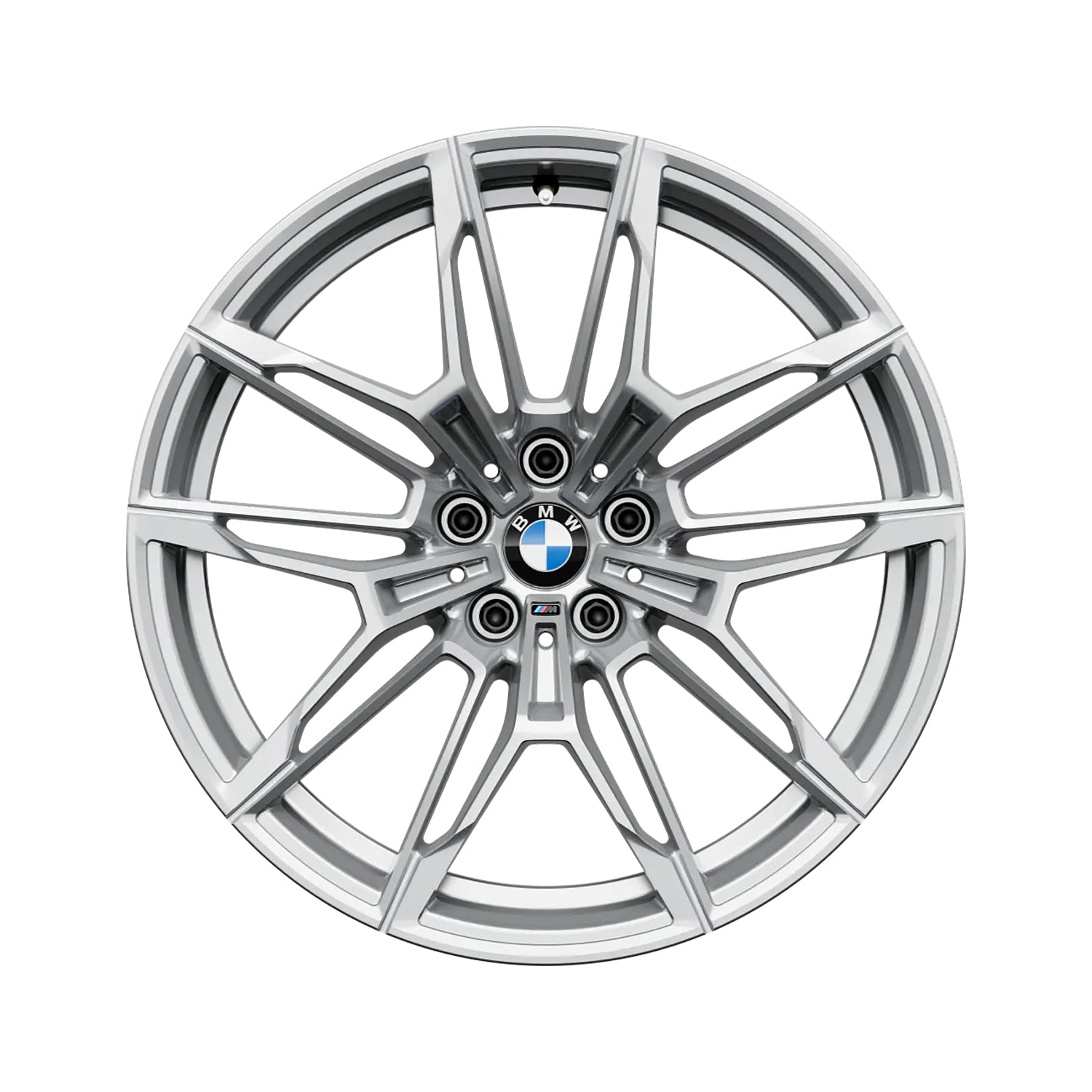 Genuine BMW M Performance 825M Alloy Wheels In Silver For BMW G80/G81 M3, G82/G83 M4 and G87 M2