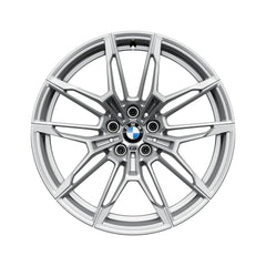 Genuine BMW M Performance 825M Alloy Wheels In Silver For BMW G80/G81 M3, G82/G83 M4 and G87 M2