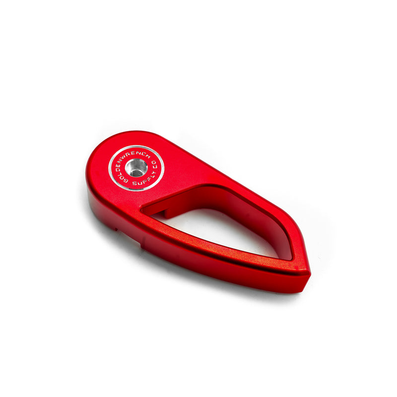 GoldenWrench BMW F Series Bonnet Hood Latch Handle In Red