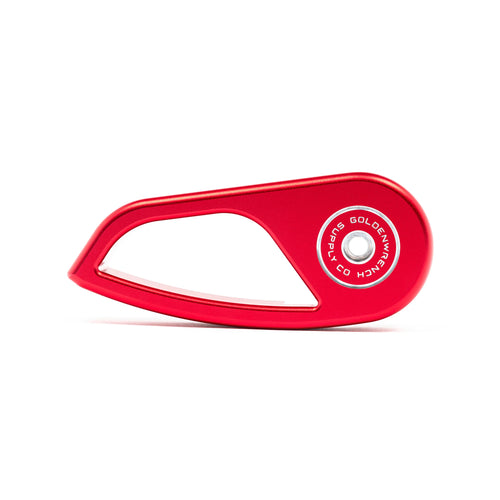 GoldenWrench BMW F Series Bonnet Hood Latch Handle In Red