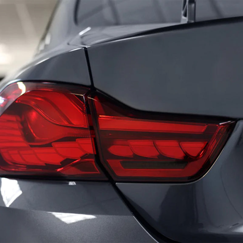 GoldenWrench BMW F82 M4 CS & GTS Series Taillight Overlay Kit Installed