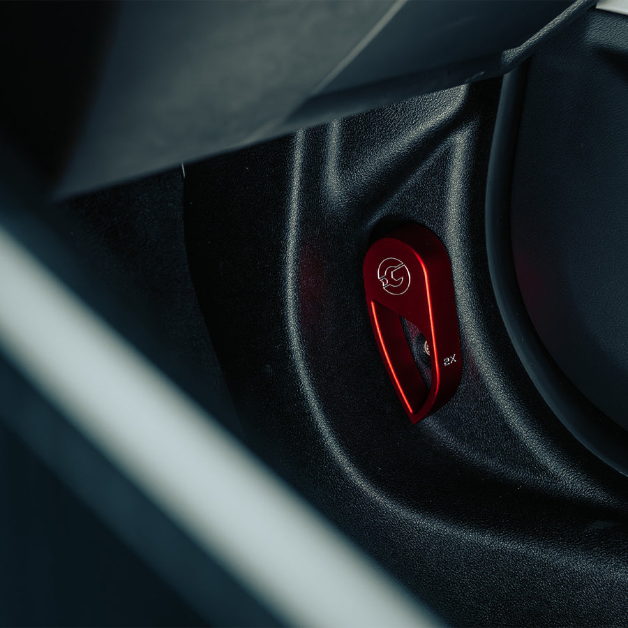 GoldenWrench BMW G8X Series Red Hood Latch Handle