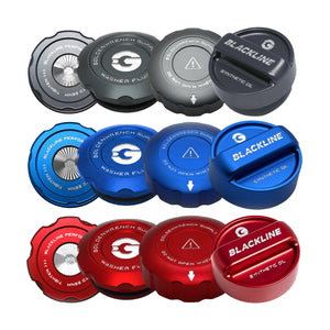 GoldenWrench BMW N55 M Car BLACKLINE Performance Engine Cap Set (F20 M135i, F22 M235i, F87 M2 & more)