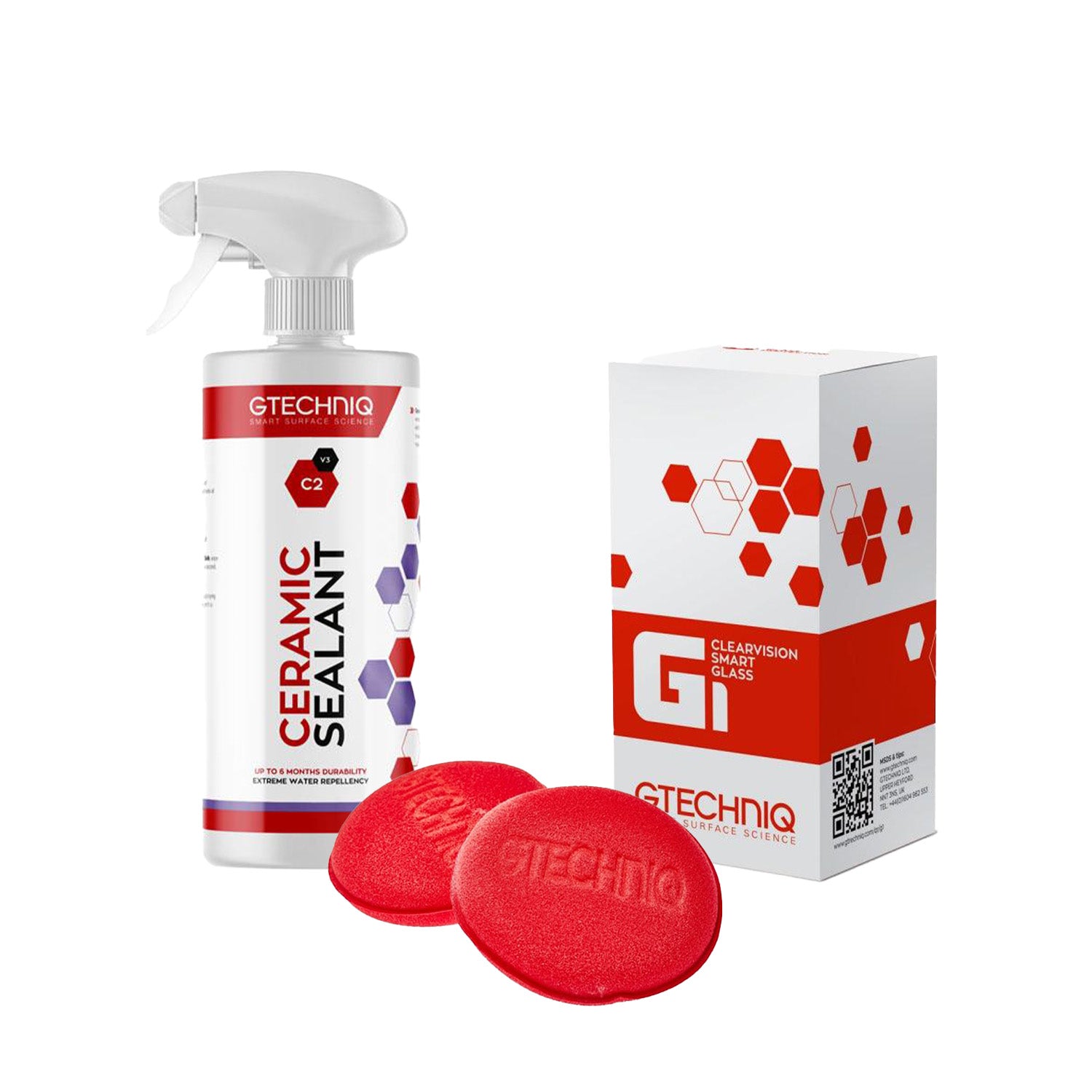 Gtechniq Car Exterior Paint Sealant Bundle