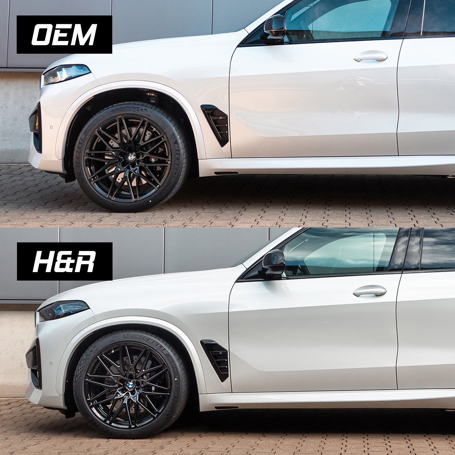 H&R BMW F95 X5M & F96 X6M Height Adjustable Lowering Springs 23023-1