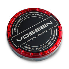 Vossen Hybrid Forged Billet Sport Cap for VF & HF Series Wheels (Vossen Red)