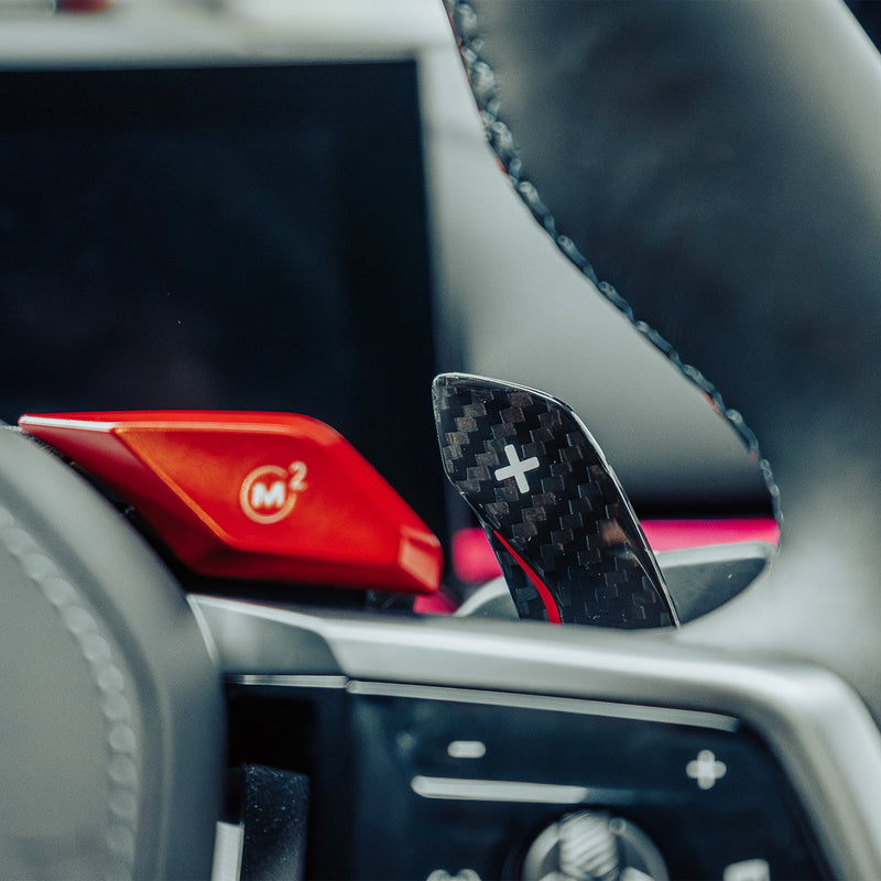 JQ Werks Madtrace® BMW G90 & G99 M5 Magnetic Paddle Shifters