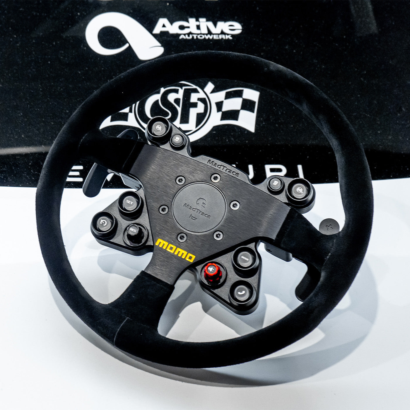 JQ Werks Madtrace Racing Steering Wheel System