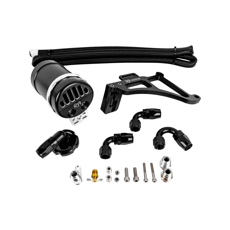 KLM BMW S58 Billet Oil Catch Can Kit For BMW G80 M3, G82 M4 & G87 M2