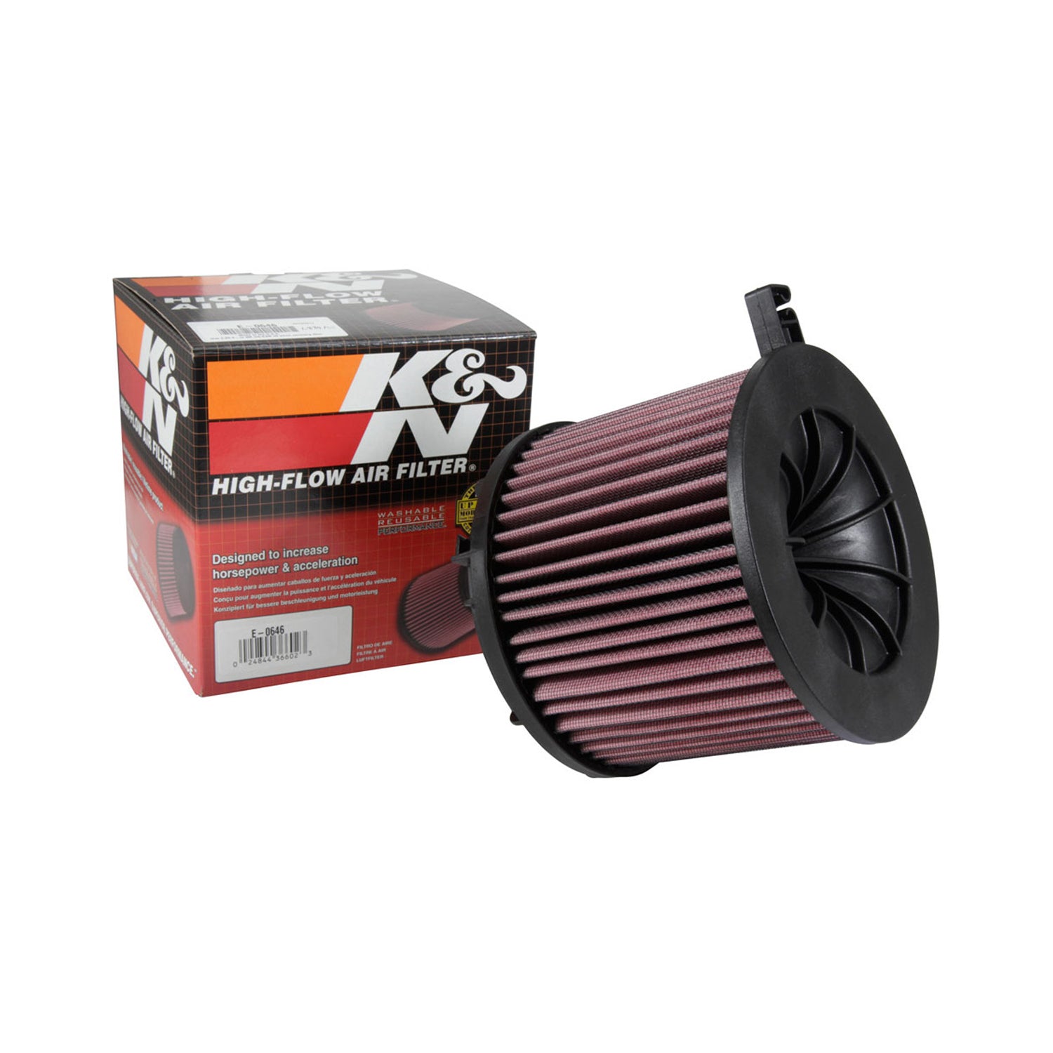 K&N Air Filter For Audi B9 RS4 & S4 E-0646