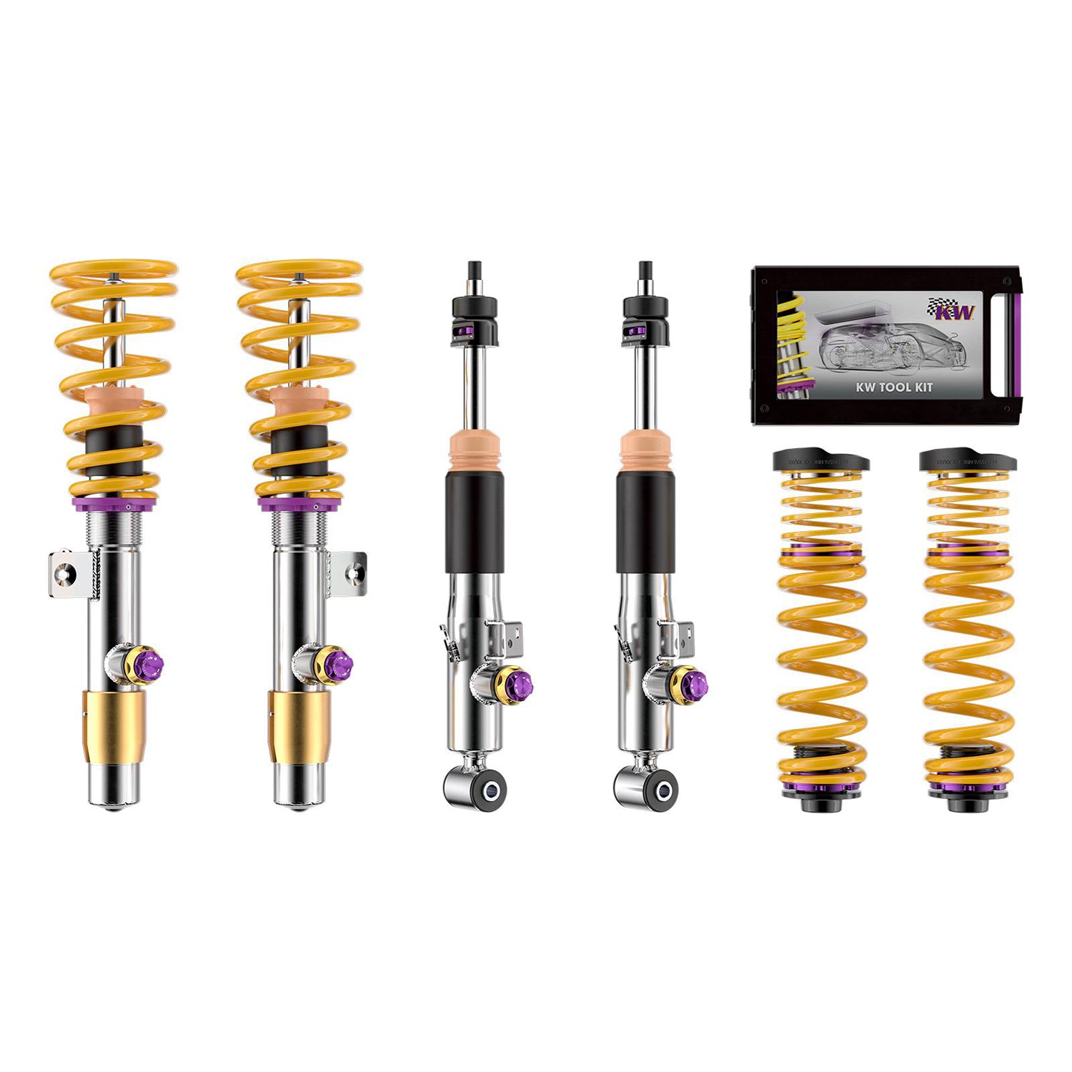 KW Suspension V4 Coilover Suspension For BMW G81 M3 Touring