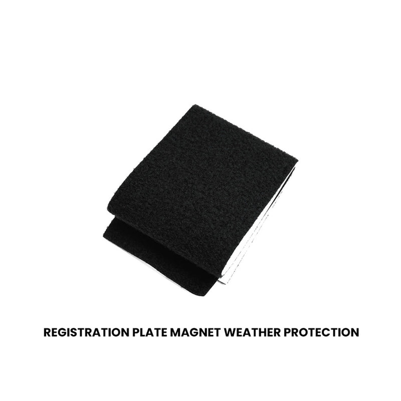MAGNFIX Magnetic License Number Plate Holder by TwistNFix