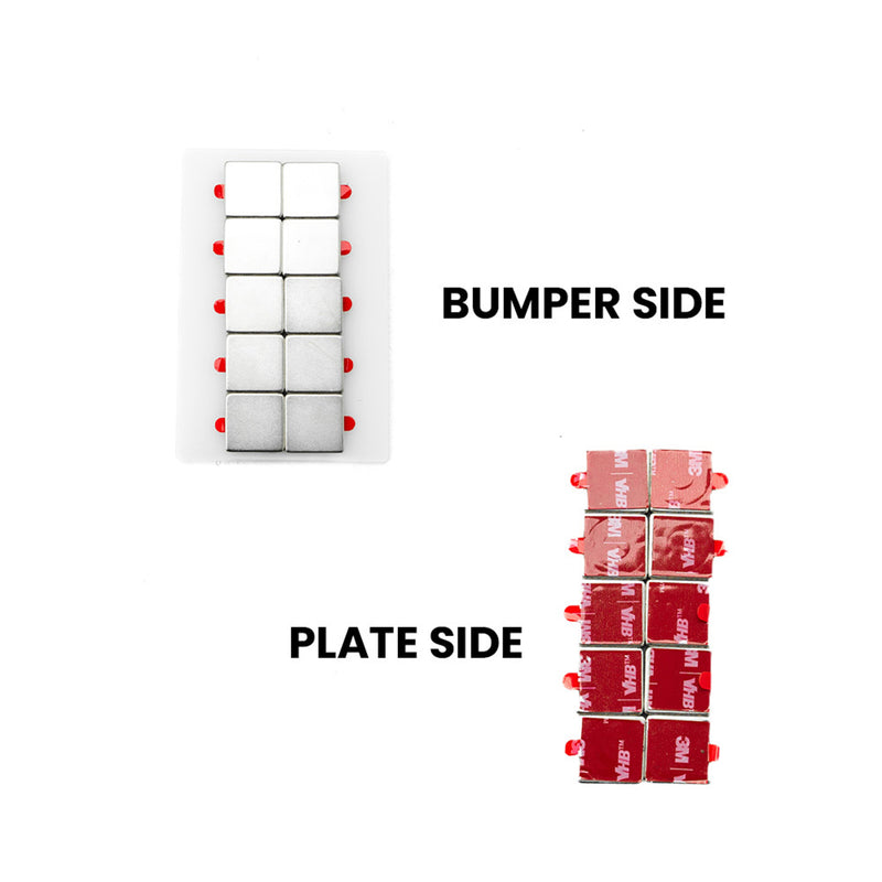 MAGNFIX Magnetic License Number Plate Holder by TwistNFix