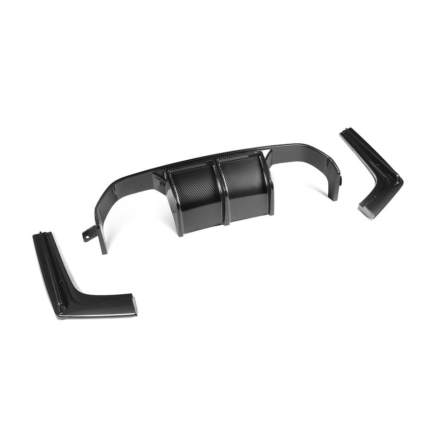 MHC+ BMW F80 M3 F82 M4 Aggressive Carbon Fibre Rear Diffuser