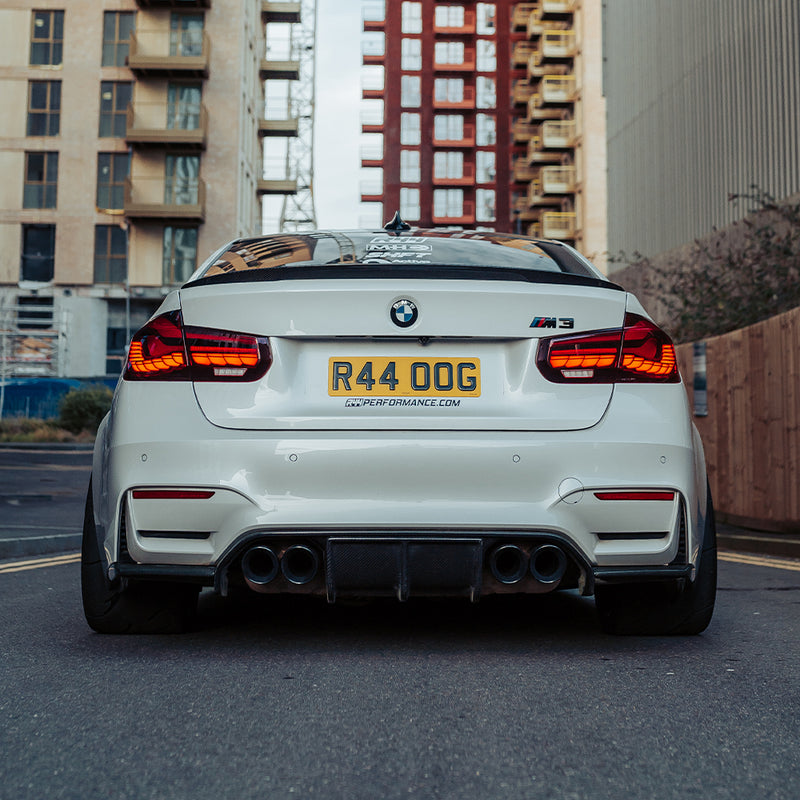 MHC+ BMW F80 M3 F82 M4 Aggressive Carbon Fibre Rear Diffuser