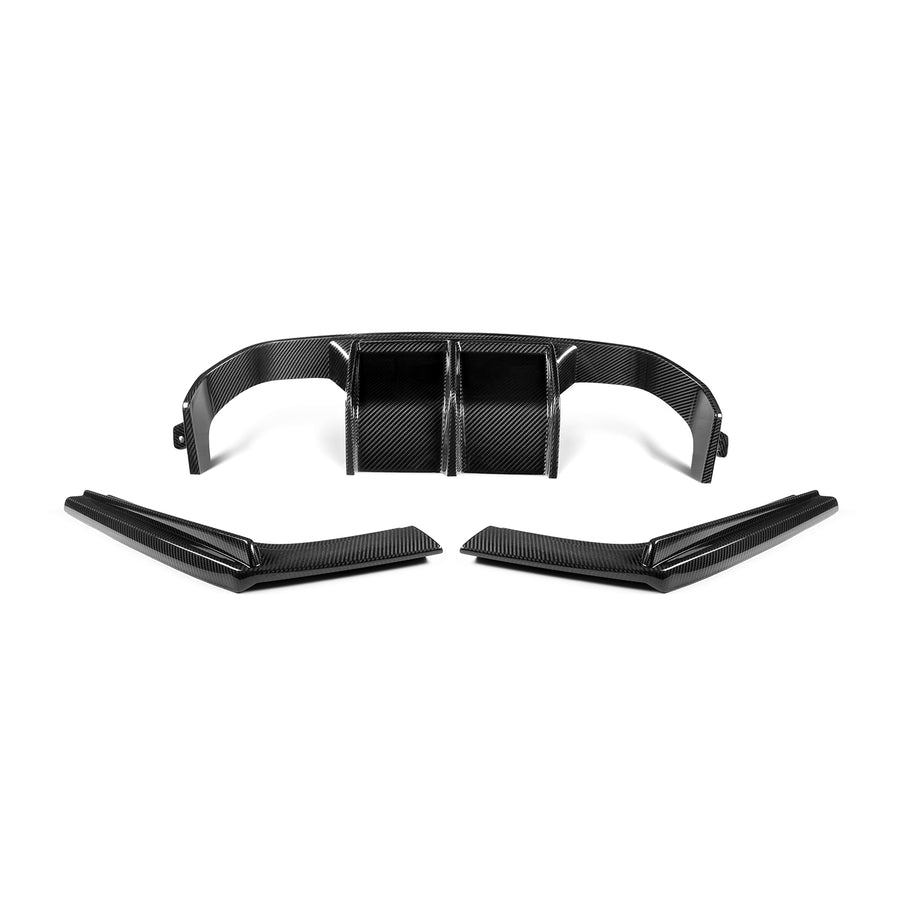 MHC+ BMW F80 M3 F82 M4 Aggressive Carbon Fibre Rear Diffuser