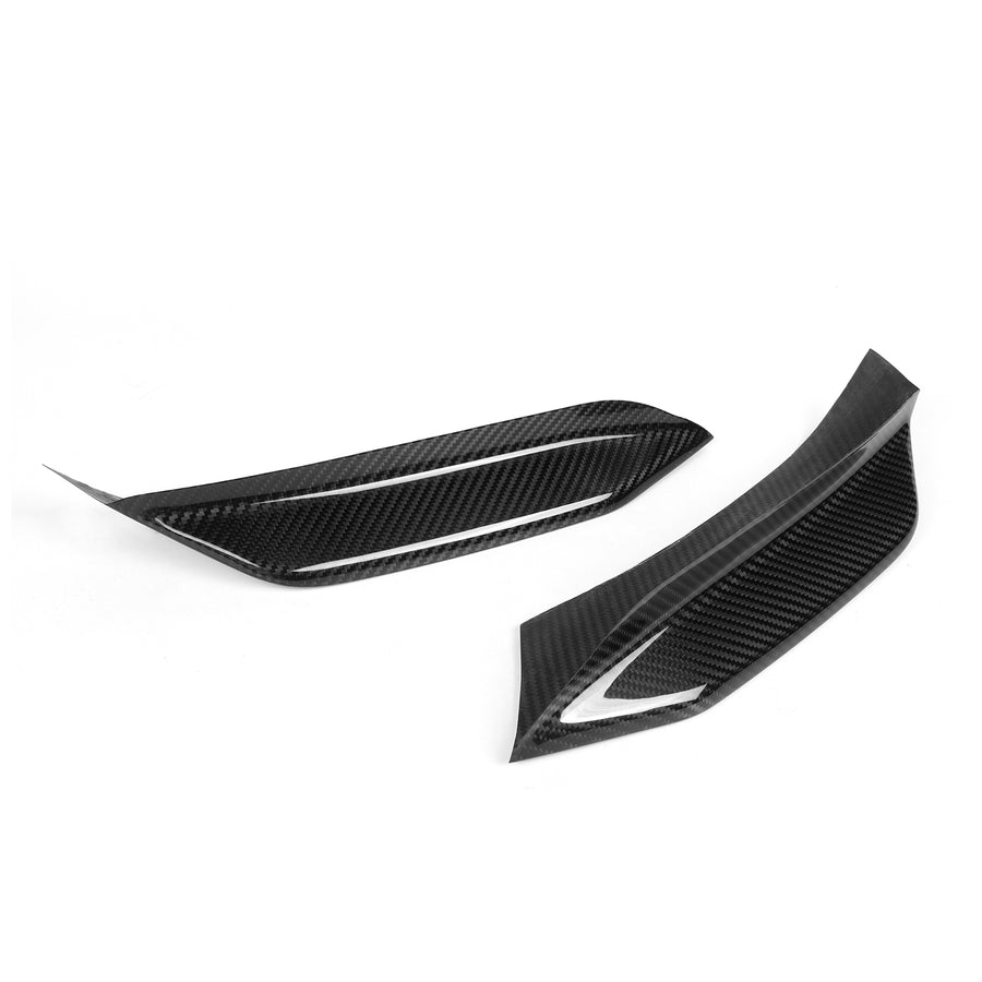 MHC+ BMW F80 M3 & F82 M4 Carbon Fibre Front Bumper Inserts