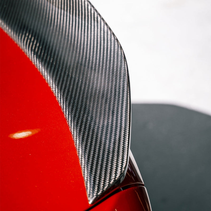 MHC+ BMW F87 M2 F22 2 Series Ducktail Rear Spoiler In Carbon Fibre