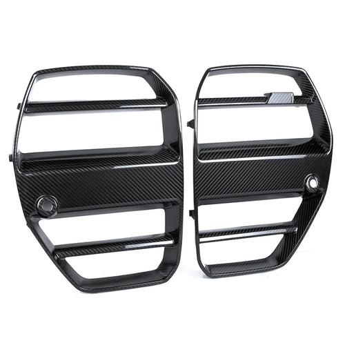 MHC+ BMW M3/M4 GT Style Front Grille in Pre Preg Carbon Fibre (G80/G81/G82/G83)
