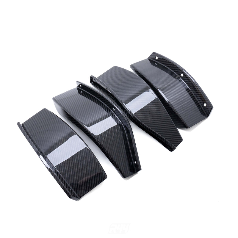 MHC+ BMW G80 M3 G82 M4 GT4 Carbon Fibre Front Canards
