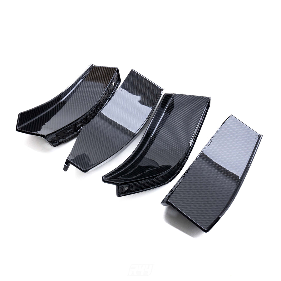 MHC+ BMW G80 M3 G82 M4 GT4 Carbon Fibre Front Canards