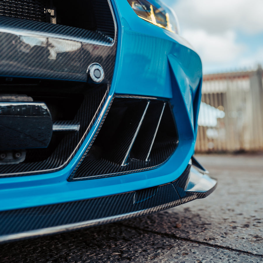 MHC+ BMW G80 G81 M3 G82 G83 M4 SP2 Carbon Fibre Front Splitter - Distributed By R44 Performance