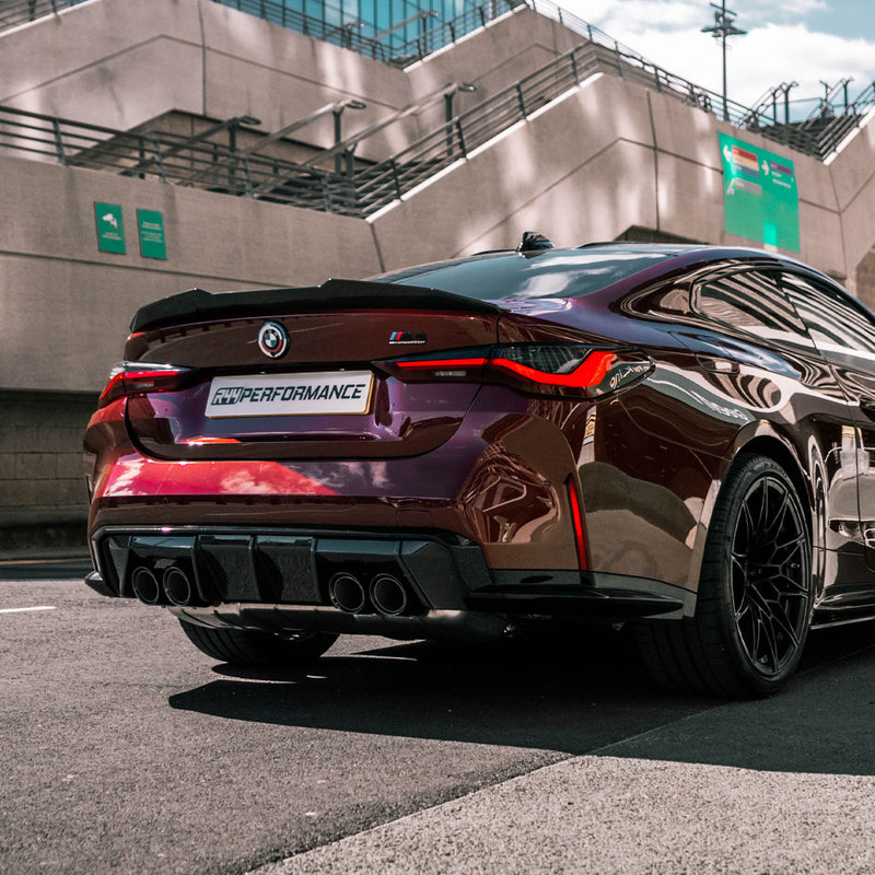 MHC+ BMW G82 M4 Ducktail Style Carbon Fibre Rear Spoiler