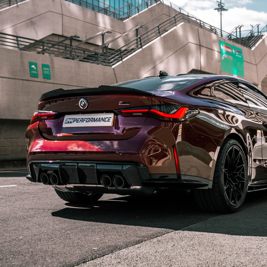 MHC+ BMW G82 M4 Ducktail Style Carbon Fibre Rear Spoiler